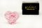 A Black Box With an Extra Large Bridal Pink Artificial Heart-Shaped Rose Made with Natural Preserved Petals