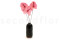 Three preserved princess pink anthurium stems and flowers with and without packaging